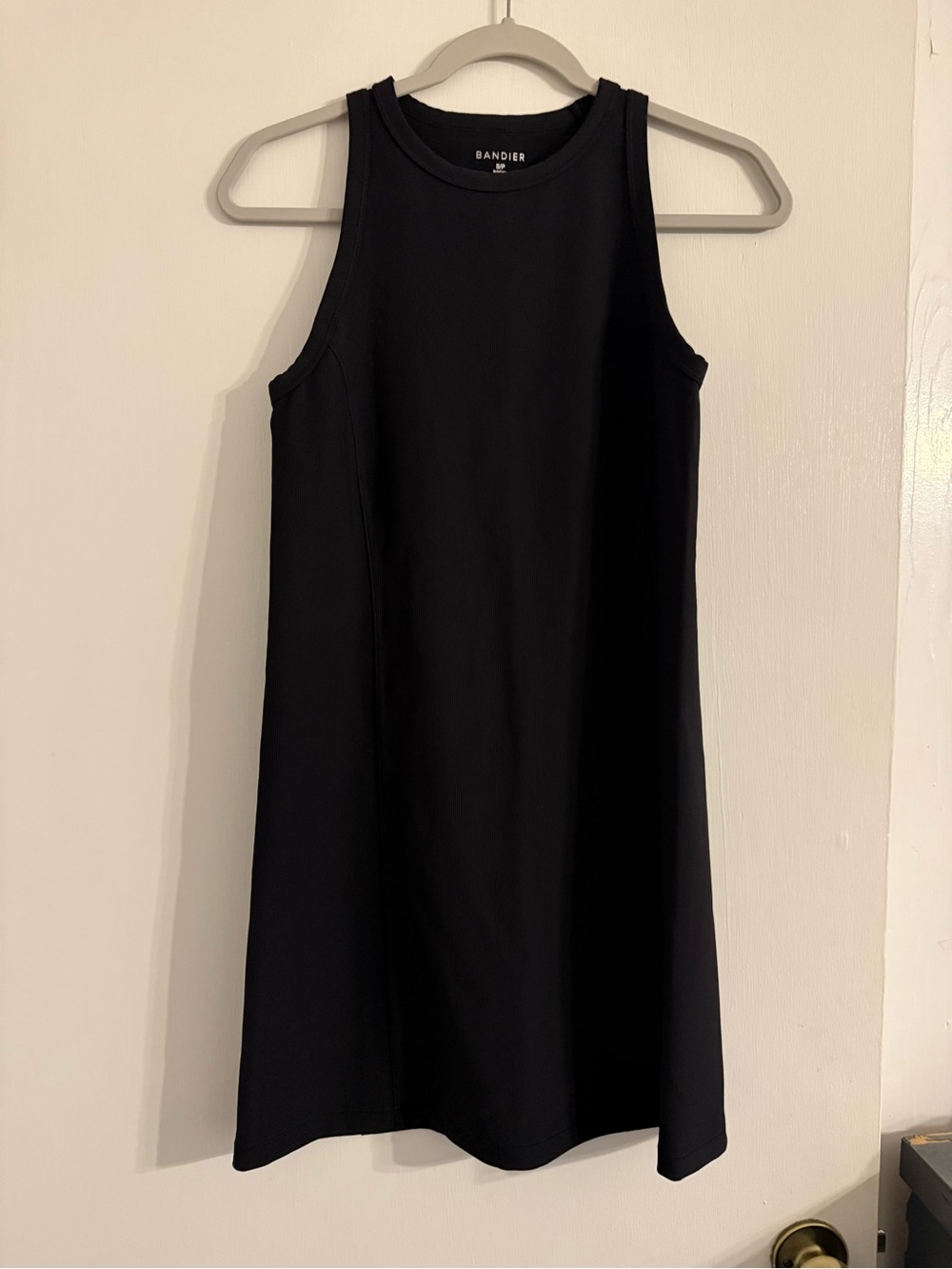 Black Sleeveless A-Line Dress